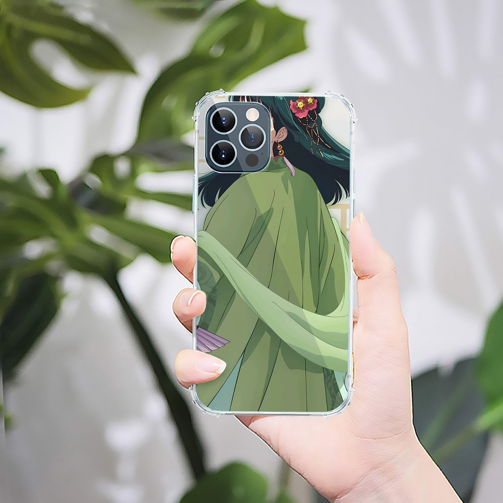 （画像用） 薬屋のひとりごと The Apothecary Diaries 【iPhone 12シリーズ対応】透明スマホケース（クリアソフトケース）